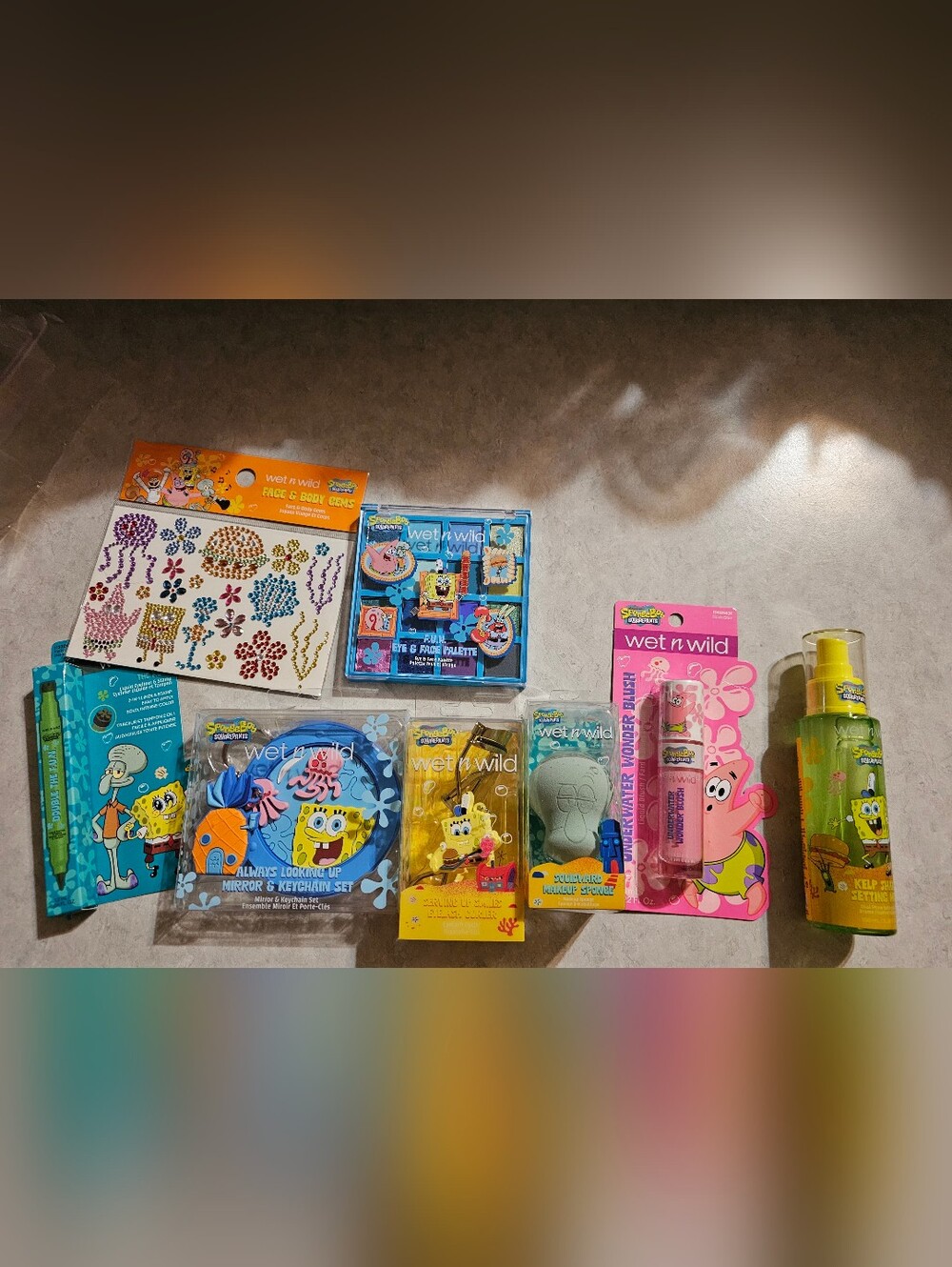 Spongebob Wet n Wild Makeup Set